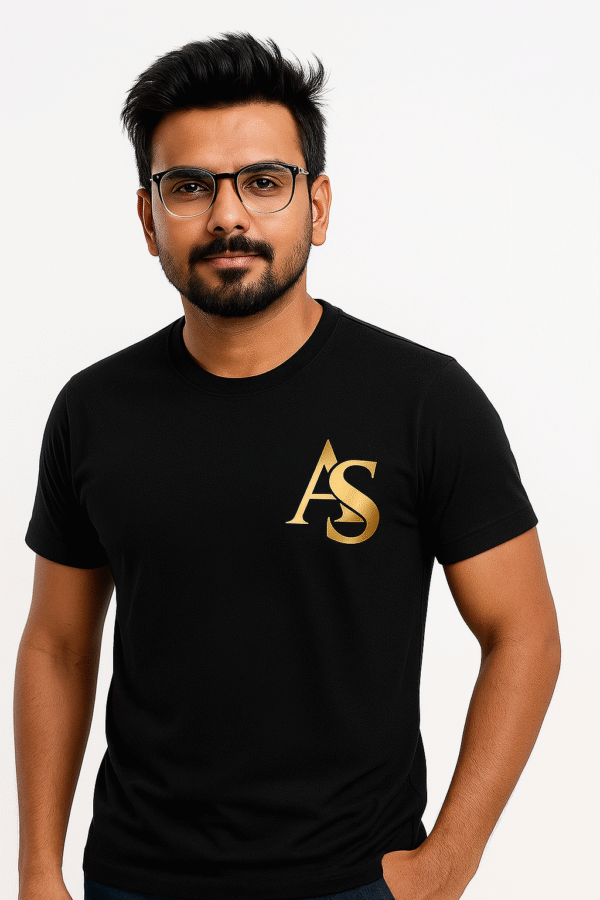 Black Fashion T-shit